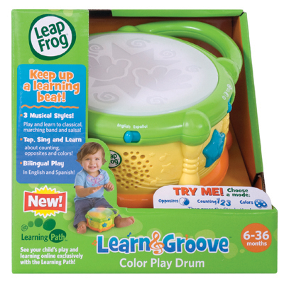 LEAPFROG Learn & Groove Color Play Drum (refresh)